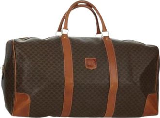 Celine Pre-owned Weekend Bags, female, Brown, Size: ONE SIZE Pre-owned Vintage Boston Bag