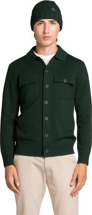 IMPURE Zaclana Cardigan - Heren - Vesten - Groen - M - Truien & Vesten