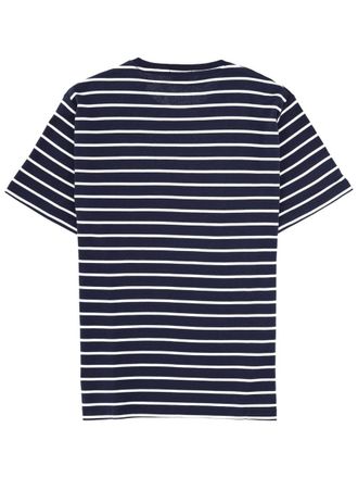 Polo Ralph Lauren Striped Logo T-Shirt - Blue