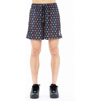 Cult of Individuality Logo Mesh Shorts in Repeat Pattern Black at Nordstrom Rack, Size Xx-Large