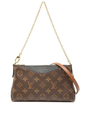 Louis Vuitton Clutch Pallas con monogramma 2016 - Nero