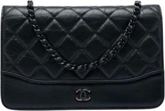 Chanel Pre-owned Wallet on Chain - - Pre-owned - Donna - Nero - ONE SIZE