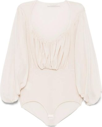 Philosophy di Lorenzo Serafini Body drappeggiato - Toni neutri