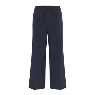 Part Two Elegant Midnight Wide Leg Trousers - female - Part Two - Wide Trousers - Black - XL - Trousers