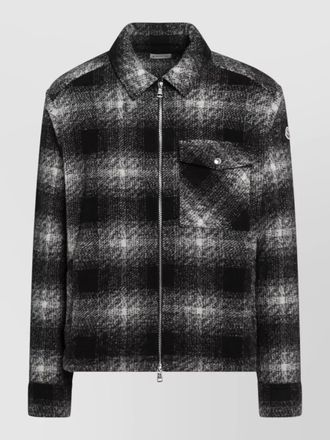 Moncler down shirt jacket