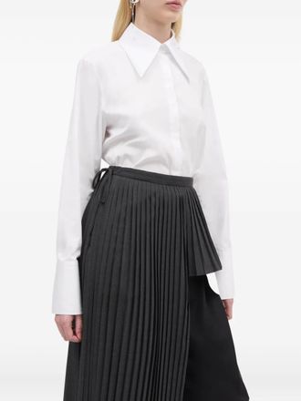 Mark Kenly Domino Tan Camicia in cotone - Bianco