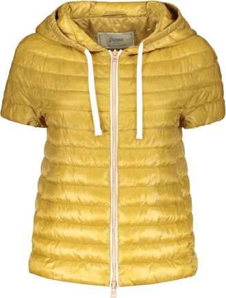 Herno Piumino a maniche corte - Giallo