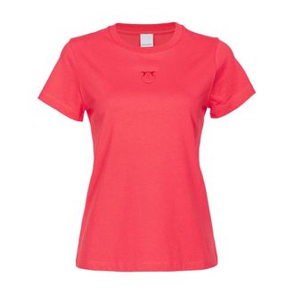 Pinko Pinko, Dames, Tops, Rood, Maat: XS Katoen