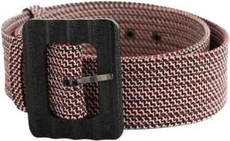 Givenchy Pre-owned Stoffen Riem - Dames - Vintage Accessoires - Rood - ONE Size - Katoen - Vintage