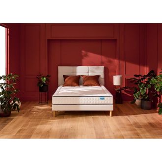 Merinos Matras met 651 pocketveren, 3 zones, en bedbodem Full Bed 2