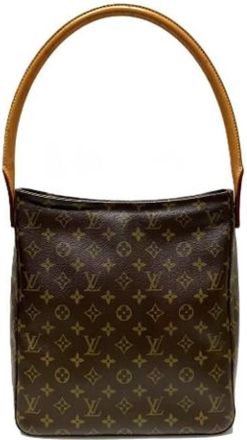 Louis Vuitton Pre-owned Monogram Tote Bag - Dames - Vintage Schoudertas - Bruin - ONE Size - Vintage