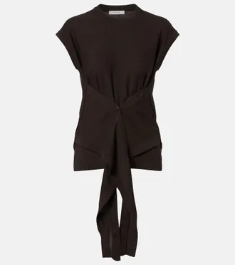 Christophe Lemaire Wool-blend knitted top