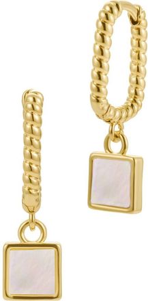st. Moran Mother-of-Pearl Drop Earrings in Gold at Nordstrom