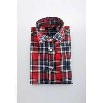 Baldinini Multicolor Cotton Men Mens Shirt