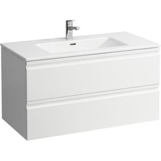 Laufen Laufen - Pro S Set 1000, Lavabo, 1 Agujero Para Grifo, Rebosadero