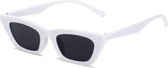 Generic Outdoor Sunglasses for Men and For Women with Cat Eyes, Decorative Glasses for Holiday Street Photography