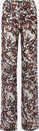 Dries Van Noten Printed straight pants