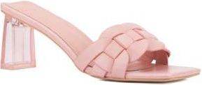 Torgeis Ela Woven Slide Sandal in Blush at Nordstrom Rack, Size 7.5