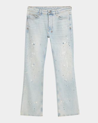 Ksubi Men & apos;s Bronko Krystal Straight-Leg Jeans