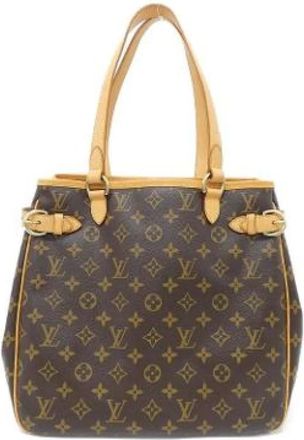 Louis Vuitton Pre-owned Tote Bags, female, Brown, Size: ONE SIZE Pre-owned Shoulder Bag