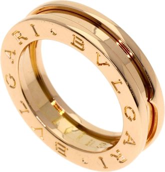 Bulgari Pink Gold Pink Gold (18K) Band Ring (Pre-Owned)