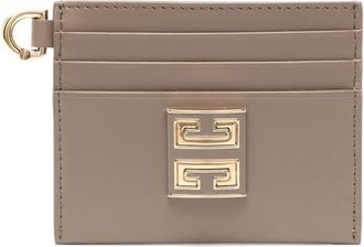 Givenchy 4G leather card holder - women - Calf Leather - One Size - Brown