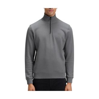 HUGO BOSS Heren, Sweatshirts & Hoodies, Grijs, Maat: 2XL Katoen