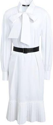 Karl Lagerfeld PLEATED HEM SHIRT DRESS