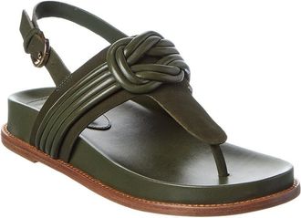 Alexandre Birman V 40 Leather Sandal