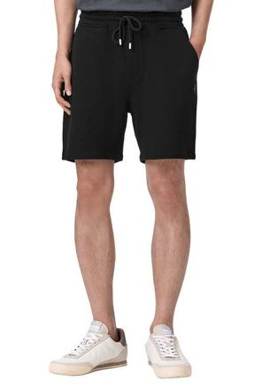 AllSaints Asher Sweat Shorts in Jet Black at Nordstrom, Size Xx-Large