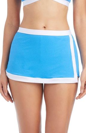 Bleu Rod Beattie Skirted Bikini Bottoms in Amalfi Bleu at Nordstrom, Size 12