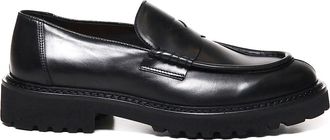 Doucal's Shiny Calfskin Loafers