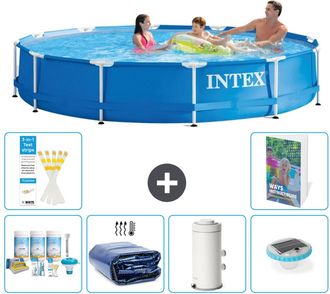 Intex Piscina Con Estructura Redonda - 366x76 Cm - 7-piezas S54