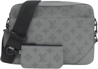 Louis Vuitton Pre-owned Duo Messenger Bag - - Pre-owned - Uomo - Grigio - ONE SIZE