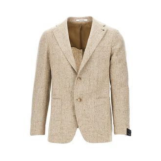 Tagliatore Moulin&eacute; virgin wool single-breasted jacket Man 48