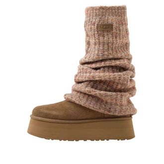 UGG (WMNS) UGG Classic Mini Dipper Legwarmer Boot Light Bronze 1178990-LBNZ