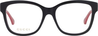 Gucci Demo Square Ladies Eyeglasses GG0038ONN 001 54