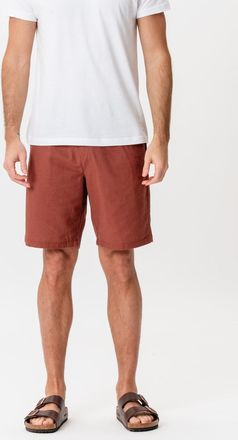Perform Collection Linnen shorts - Terracotta