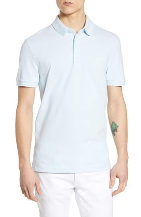 Lacoste Paris Regular Fit Stretch Polo in Rill Blue at Nordstrom, Size 3