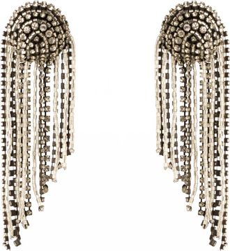 Mignonne Gavigan Womens Noor Crystal Earrings In Silver