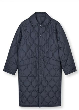 Mads Norgaard Jassen, Dames, Blauw, 2Xl, Gewatteerde Jas Parisian Night