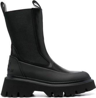 Woolrich Ws Chelsea boots - women - Calf Leather/Calf Leather/Rubber - 41 - Black