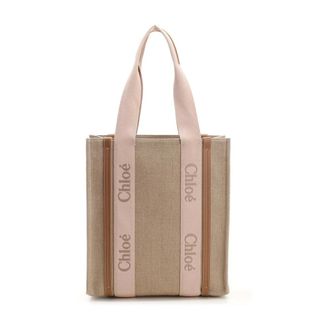 Chlo&eacute; Woody Tote - female - Chlo&eacute; - Shopping Bags - Beige - ONE SIZE - Bags