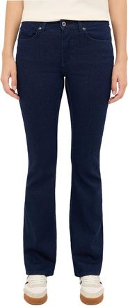 Mustang Bootcut-Jeans MUSTANG Damen Style Shelby Slim Boot, Damen, Gr. 24, L&auml;nge 30, 841 dunkelblau, 99% Baumwolle, 1% Elasthan, bootcut fit, Jeans Bootcut-Je
