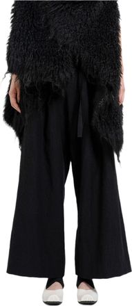 Uma Wang WOMAN BLACK TROUSERS
