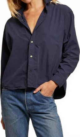 perfectwhitetee James Button Down Shirt In Navy
