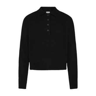 Cycle Maia Poloshirt - Dames - Tops - Zwart - Maat: M Zijde