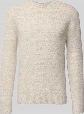 Only & Sons Regular Fit Strickpullover mit Woll-Anteil Modell BAY in Beige, Größe XXL