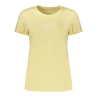 Pepe Jeans London Mujer, Camisetas, Amarillo, Talla: L