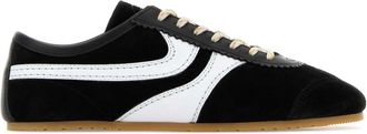 Dries Van Noten Black Suede Sneakers
